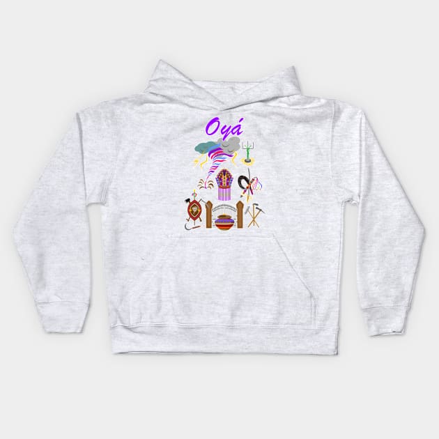 Oyá Kids Hoodie by Korvus78